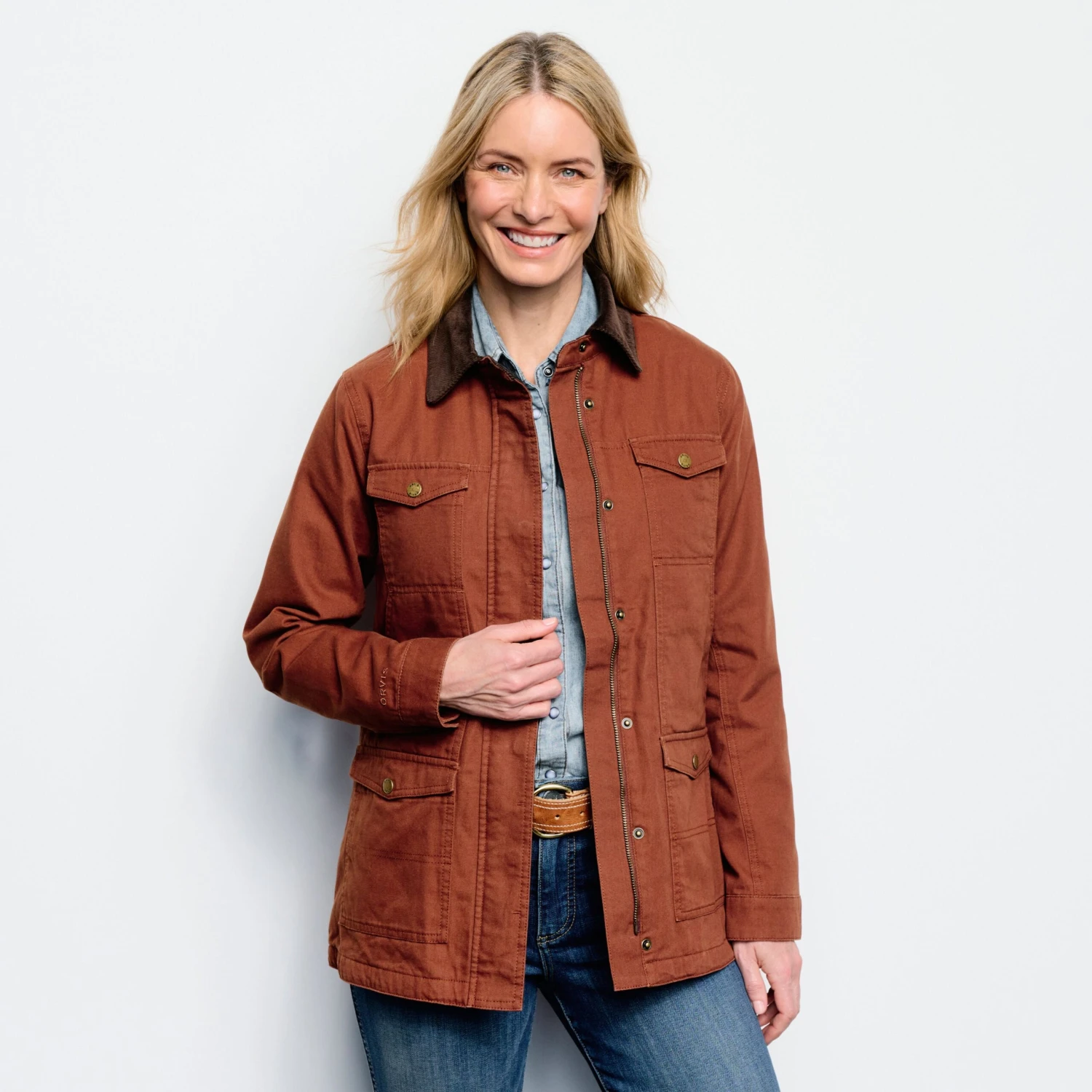 Women's Orvis 1856 Barn Coat - Image 2