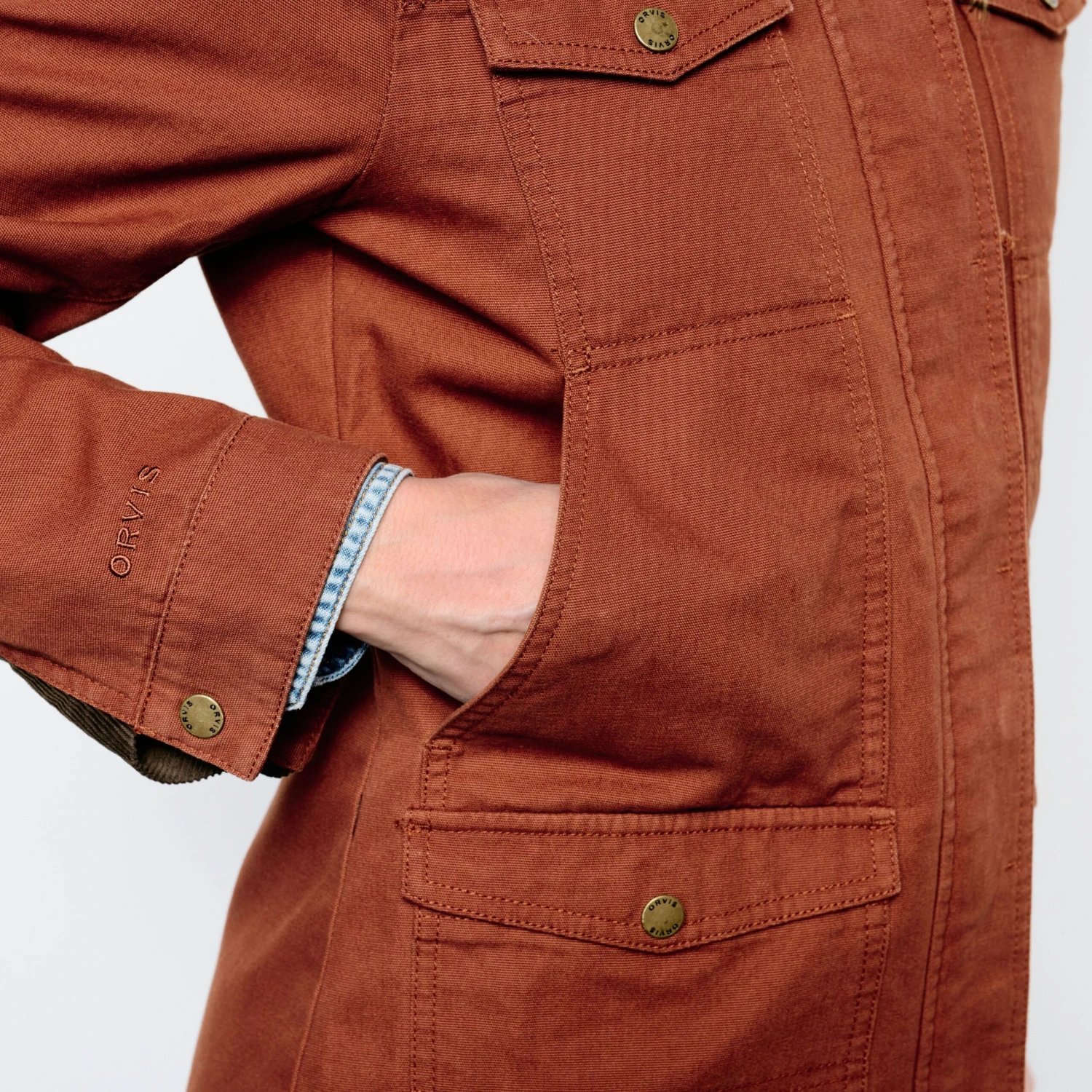 Women's Orvis 1856 Barn Coat - Image 6