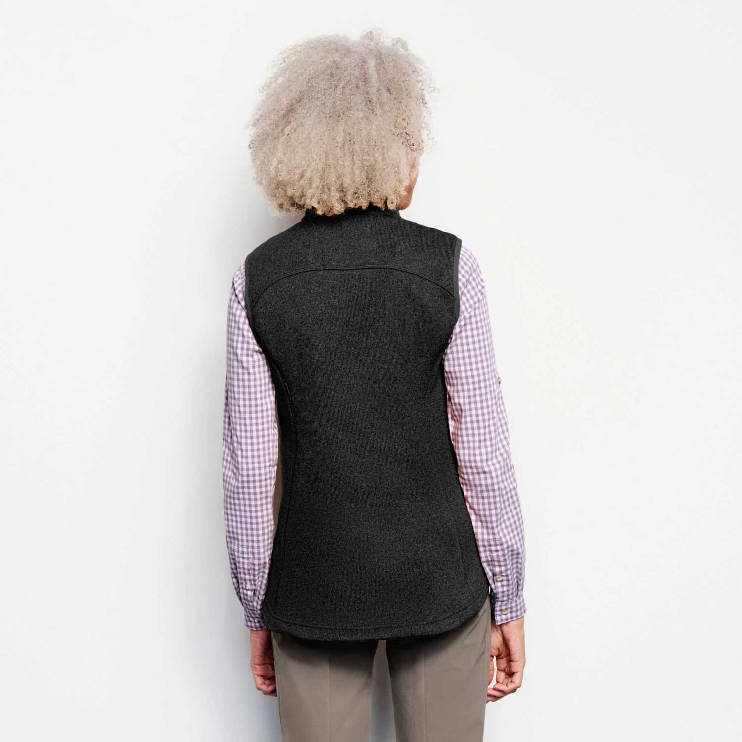 Recycled Sweater Fleece Gilet - Image 8