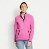 Women's Outdoor Quilted Snap Sweatshirt
