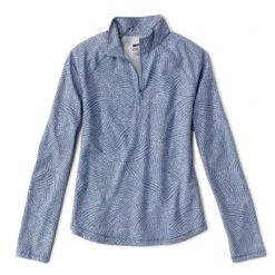 Women's DriCast™ Printed Quarter Zip