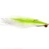 Deep Water Clouser Chartreuse & White